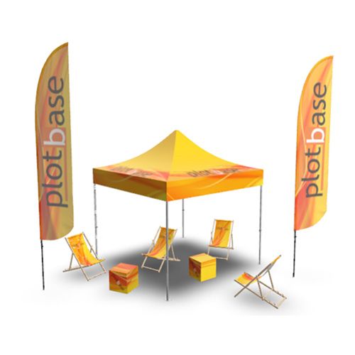 Štandardný outdoorový set reklamy